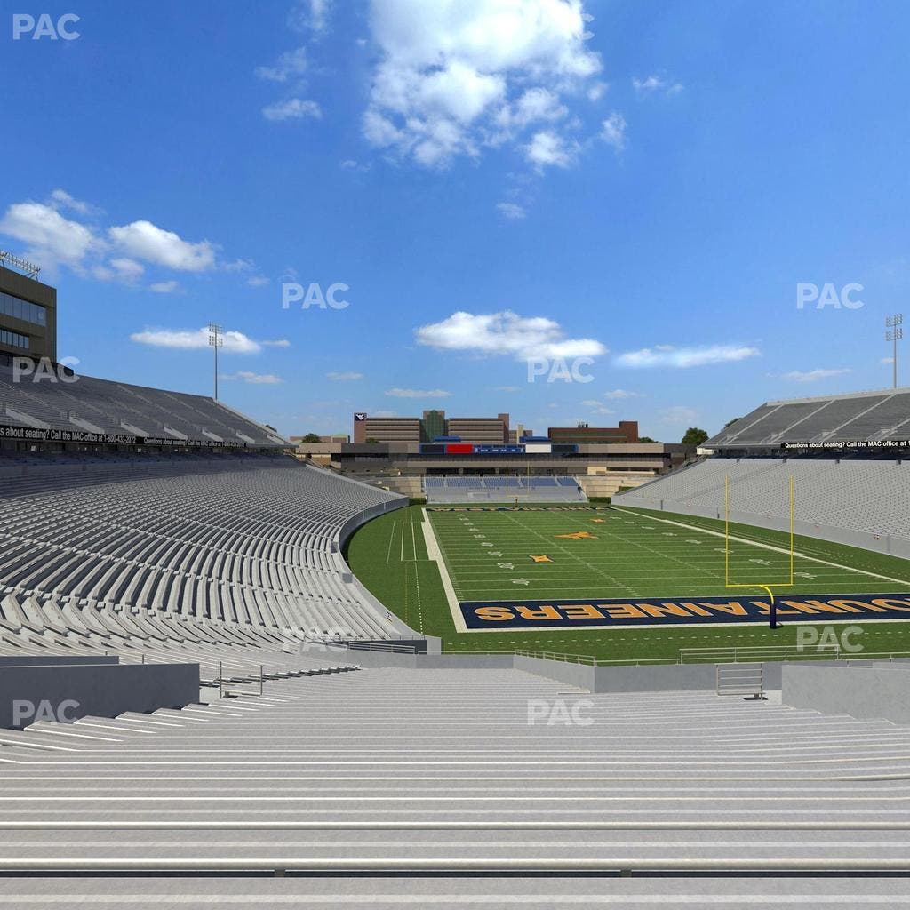 Mountaineer Field at Milan Puskar Stadium - Section 133 Seat View