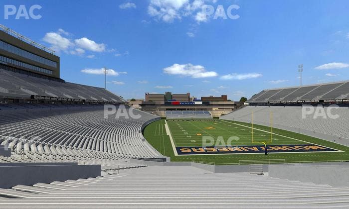 Mountaineer Field at Milan Puskar Stadium - Section 133 Seat View