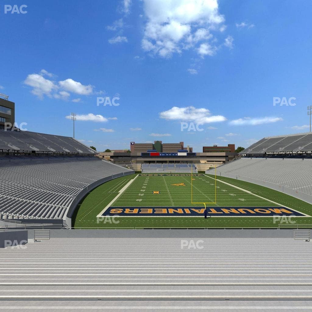 Mountaineer Field at Milan Puskar Stadium - Section 134 Seat View