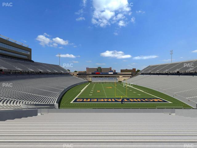 Mountaineer Field at Milan Puskar Stadium - Section 134 Seat View