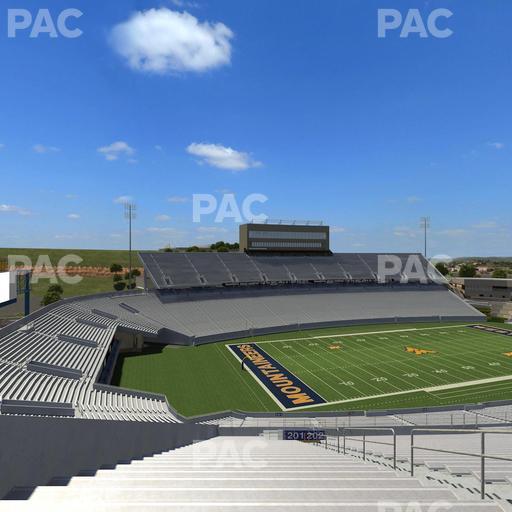 Mountaineer Field at Milan Puskar Stadium - Section 201 Seat View