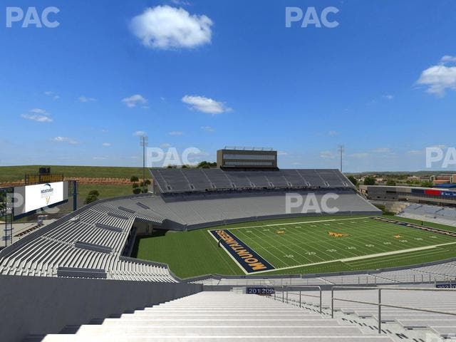 Mountaineer Field at Milan Puskar Stadium - Section 201 Seat View