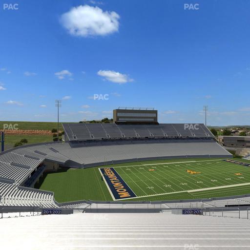 Mountaineer Field at Milan Puskar Stadium - Section 202 Seat View