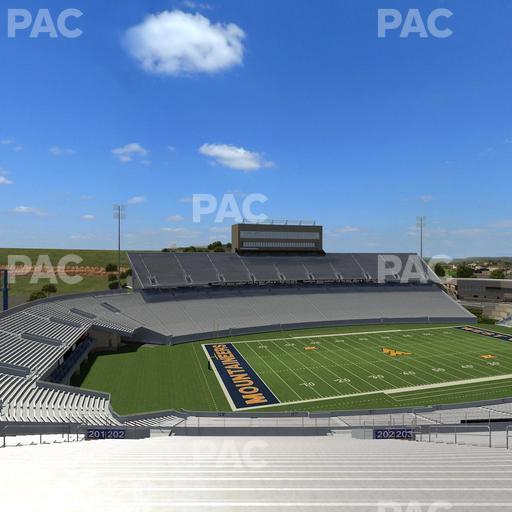 Mountaineer Field at Milan Puskar Stadium - Section 202 Seat View