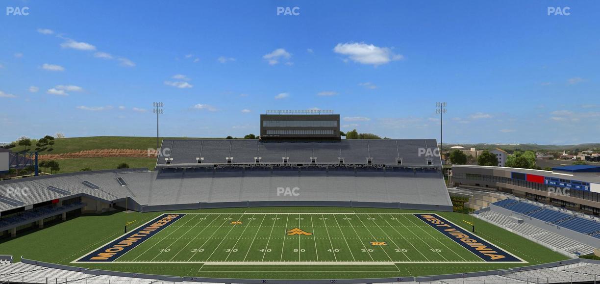 Mountaineer Field at Milan Puskar Stadium - Section 206 Seat View