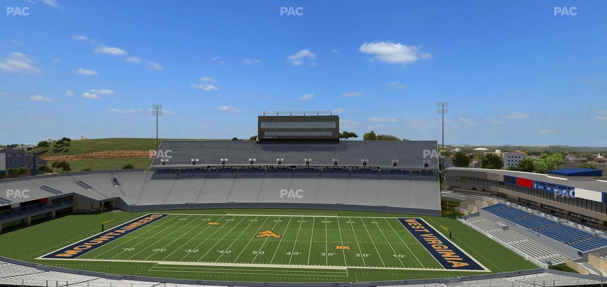 Mountaineer Field at Milan Puskar Stadium - Section 207 Seat View
