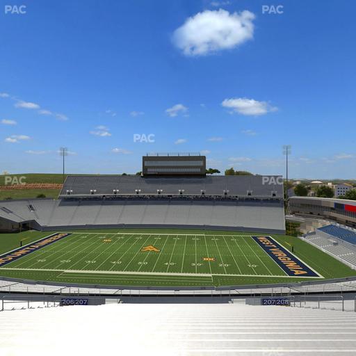 Mountaineer Field at Milan Puskar Stadium - Section 207 Seat View