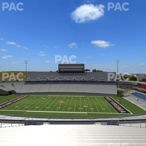 Mountaineer Field at Milan Puskar Stadium - Section 207 Seat View