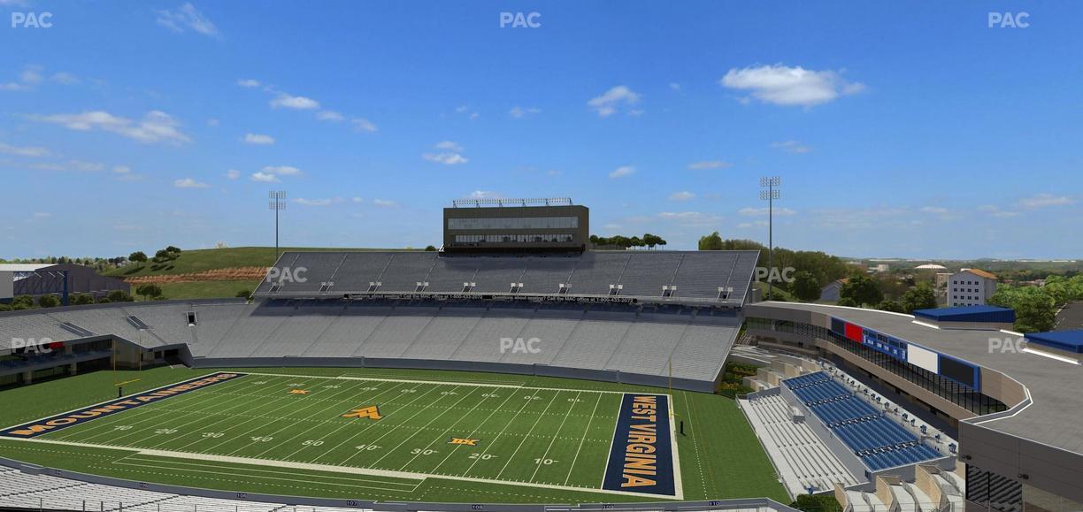 Mountaineer Field at Milan Puskar Stadium - Section 209 Seat View