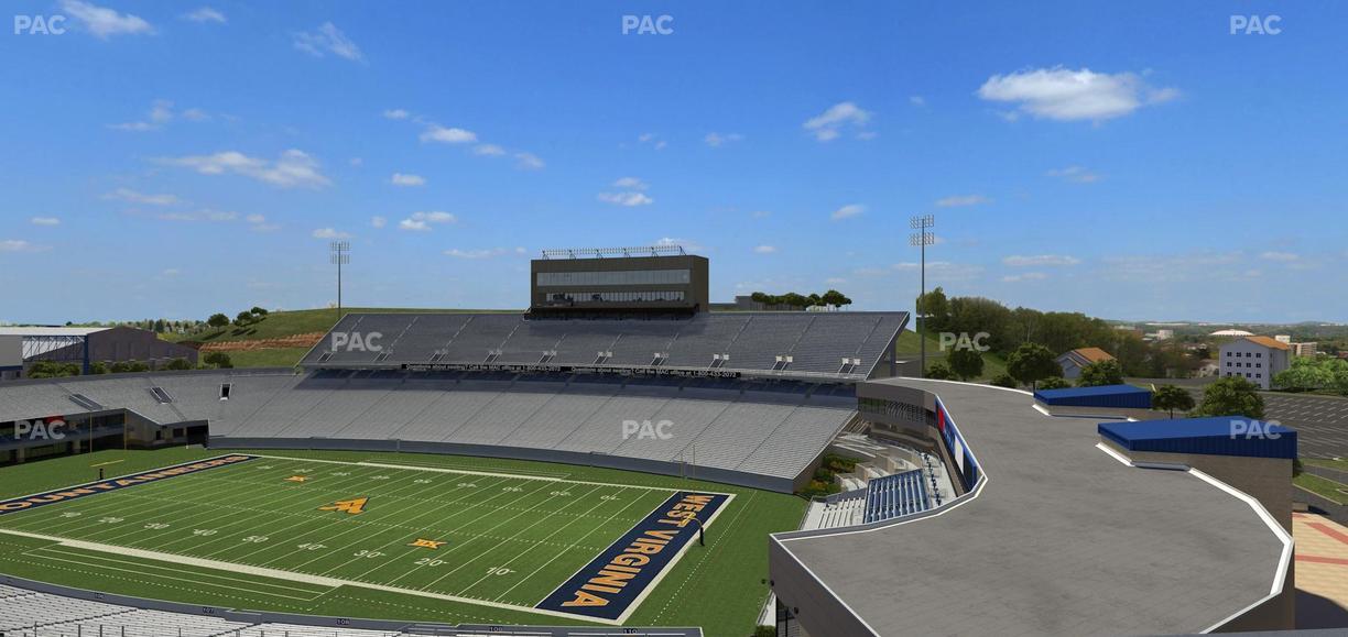 Mountaineer Field at Milan Puskar Stadium - Section 211 Seat View