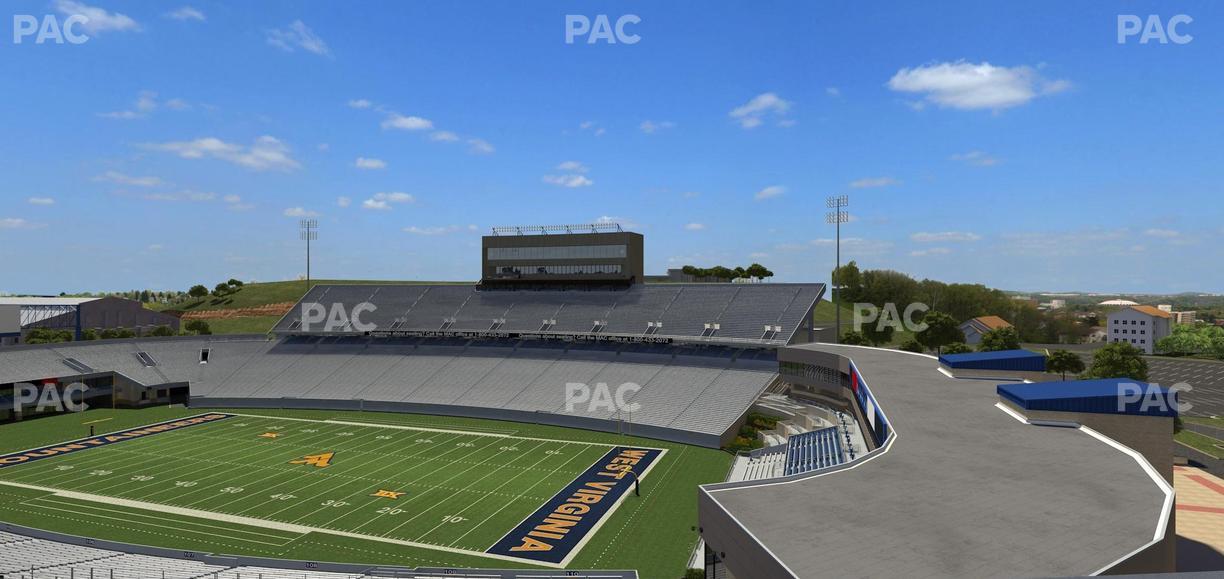 Mountaineer Field at Milan Puskar Stadium - Section 211 Seat View