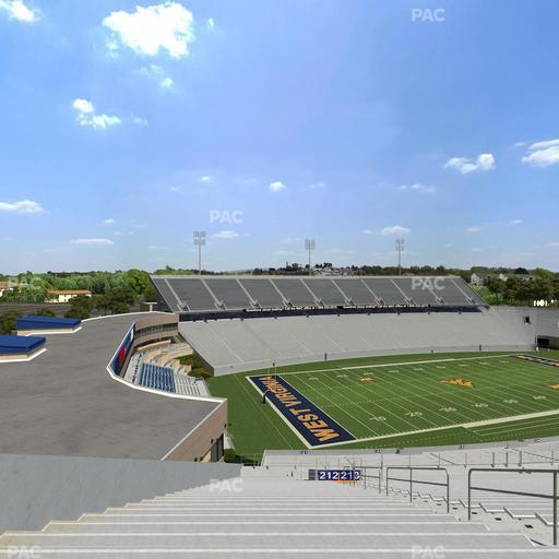 Mountaineer Field at Milan Puskar Stadium - Section 212 Seat View