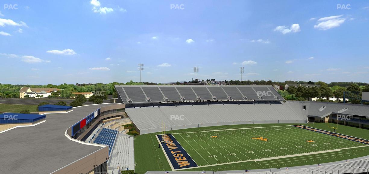 Mountaineer Field at Milan Puskar Stadium - Section 213 Seat View