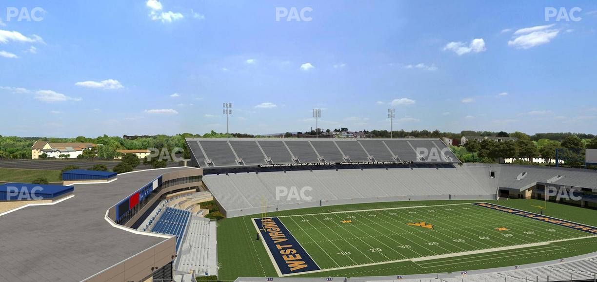Mountaineer Field at Milan Puskar Stadium - Section 213 Seat View