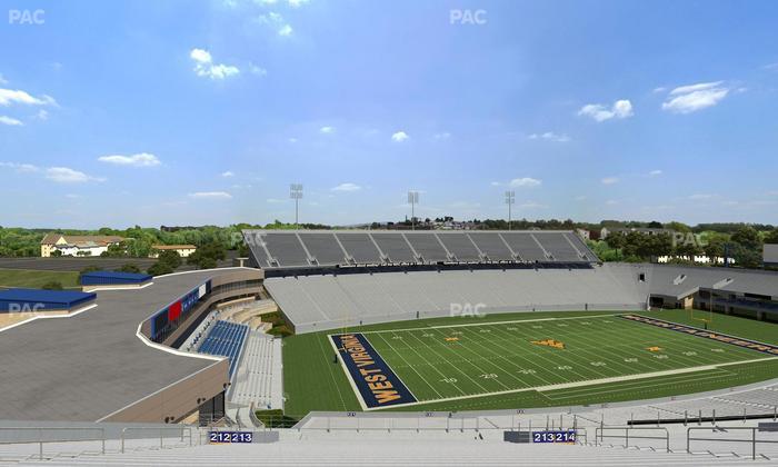 Mountaineer Field at Milan Puskar Stadium - Section 213 Seat View