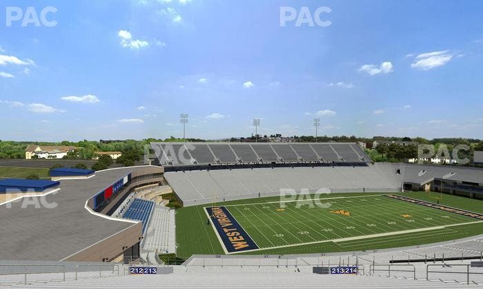 Mountaineer Field at Milan Puskar Stadium - Section 213 Seat View