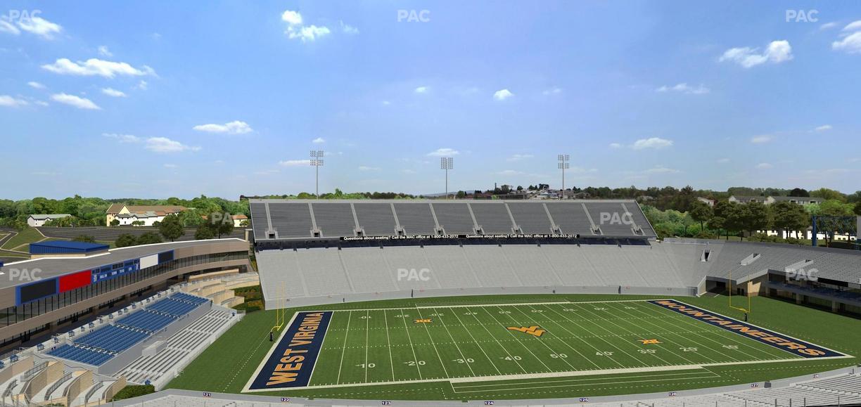Mountaineer Field at Milan Puskar Stadium - Section 215 Seat View