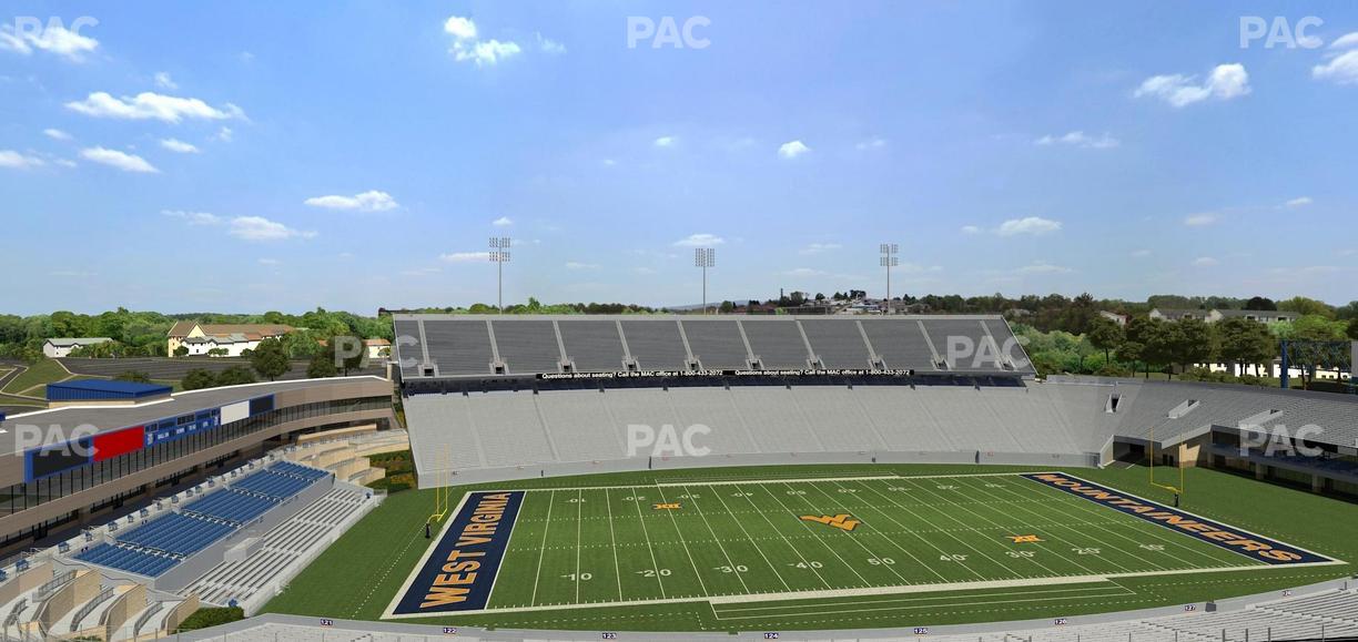 Mountaineer Field at Milan Puskar Stadium - Section 215 Seat View