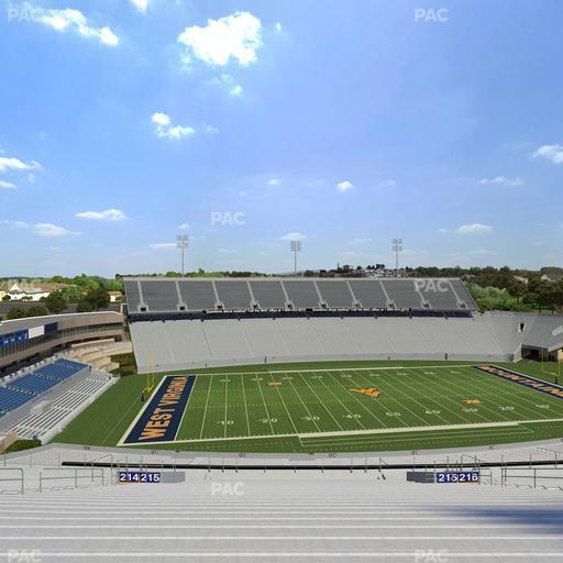Mountaineer Field at Milan Puskar Stadium - Section 215 Seat View