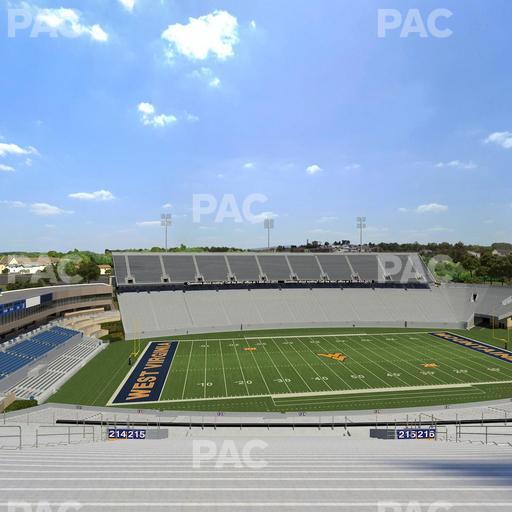 Mountaineer Field at Milan Puskar Stadium - Section 215 Seat View