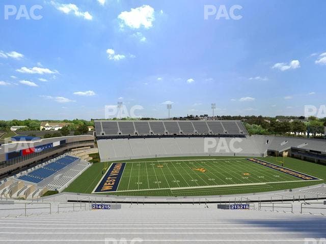 Mountaineer Field at Milan Puskar Stadium - Section 215 Seat View