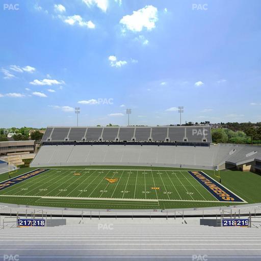 Mountaineer Field at Milan Puskar Stadium - Section 218 Seat View