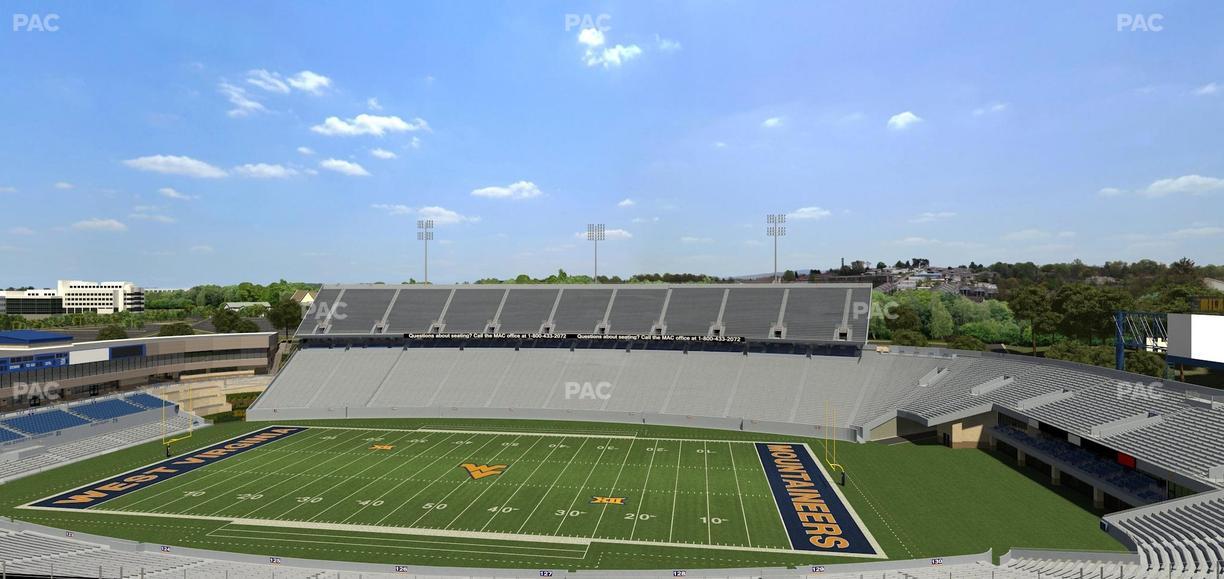 Mountaineer Field at Milan Puskar Stadium - Section 219 Seat View