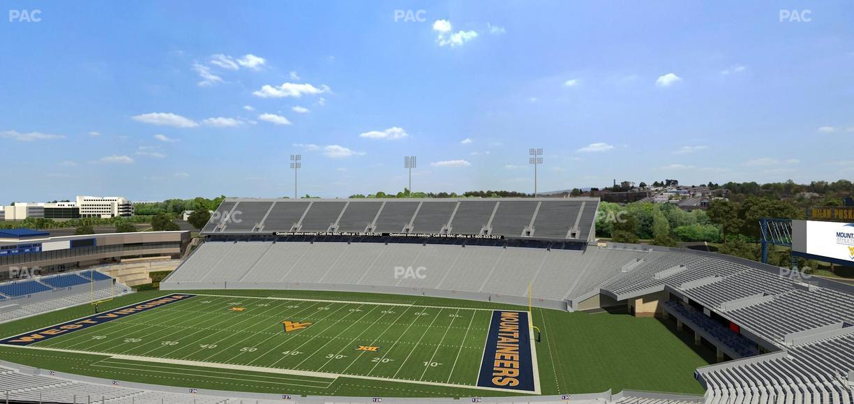 Mountaineer Field at Milan Puskar Stadium - Section 220 Seat View