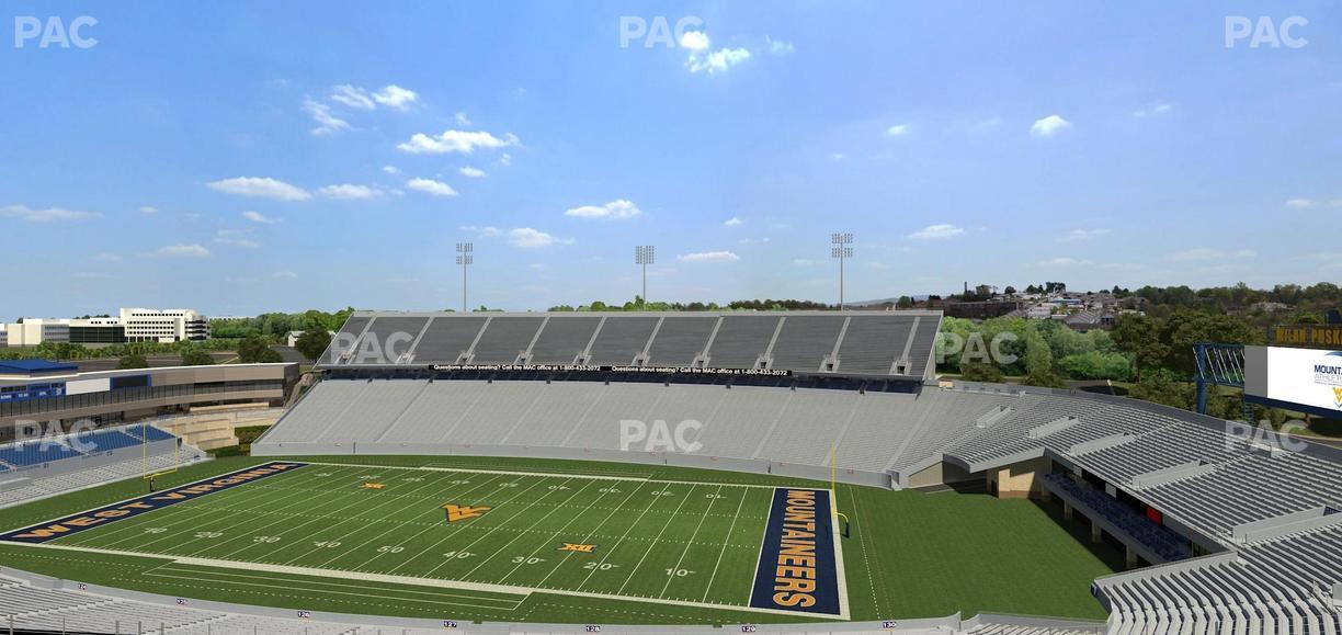 Mountaineer Field at Milan Puskar Stadium - Section 220 Seat View