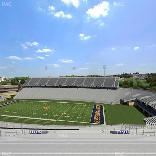 Mountaineer Field at Milan Puskar Stadium - Section 220 Seat View