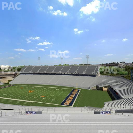 Mountaineer Field at Milan Puskar Stadium - Section 221 Seat View