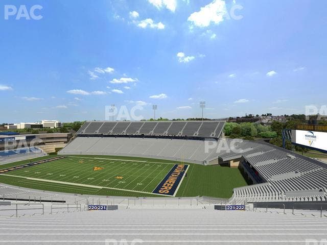 Mountaineer Field at Milan Puskar Stadium - Section 221 Seat View