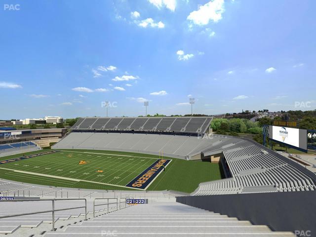 Mountaineer Field at Milan Puskar Stadium - Section 222 Seat View