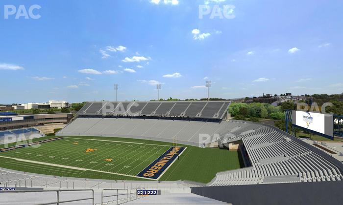 Mountaineer Field at Milan Puskar Stadium - Section 222 Seat View