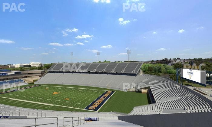 Mountaineer Field at Milan Puskar Stadium - Section 222 Seat View