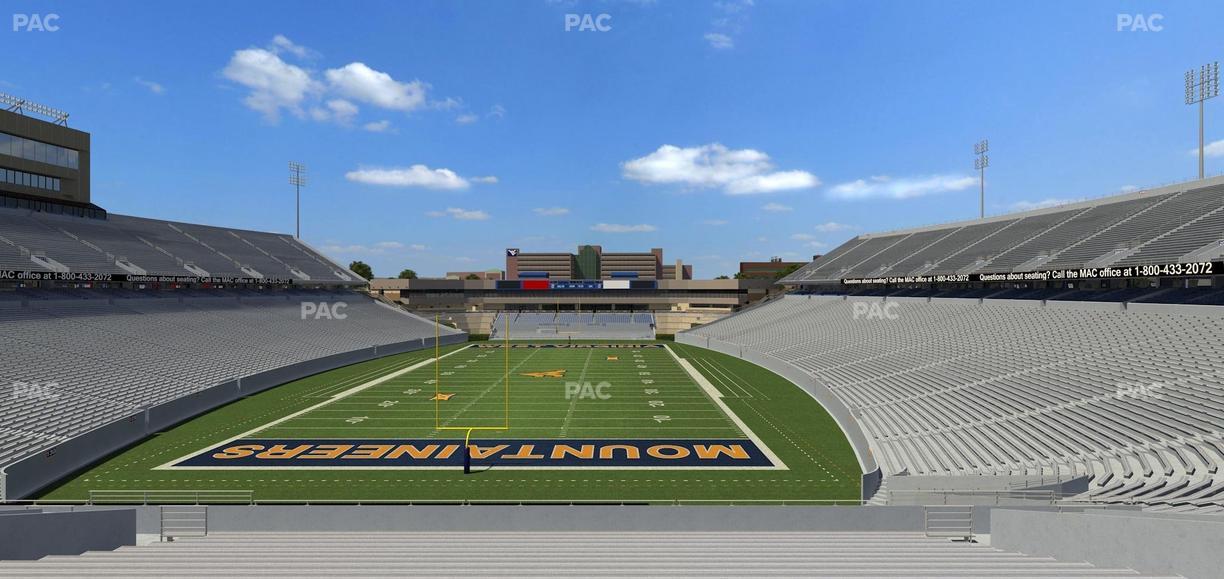 Mountaineer Field at Milan Puskar Stadium - Section 97 Seat View