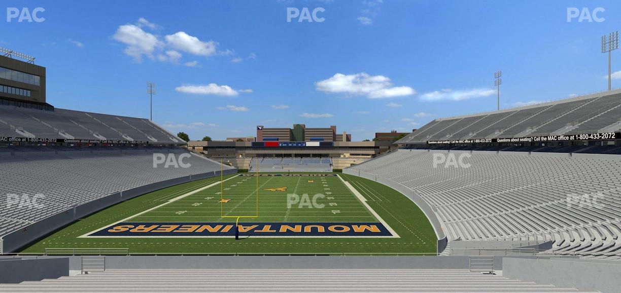 Mountaineer Field at Milan Puskar Stadium - Section 97 Seat View