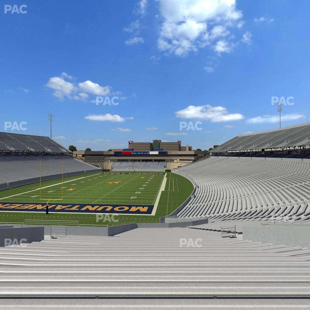Mountaineer Field at Milan Puskar Stadium - Section 98 Seat View