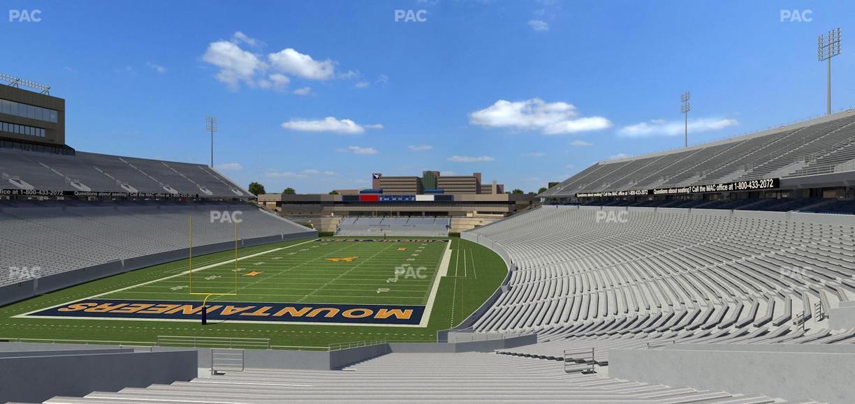 Mountaineer Field at Milan Puskar Stadium - Section 98 Seat View