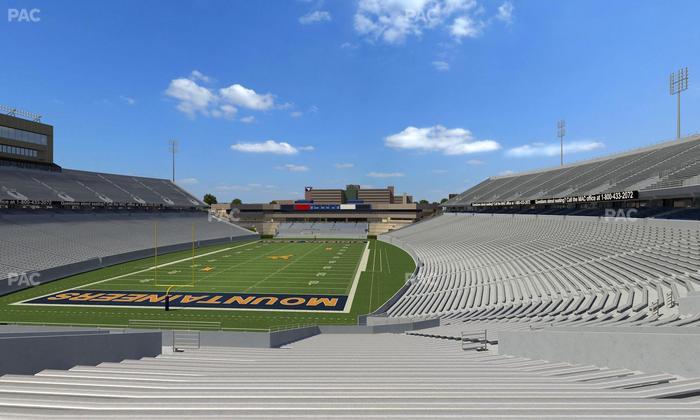 Mountaineer Field at Milan Puskar Stadium - Section 98 Seat View