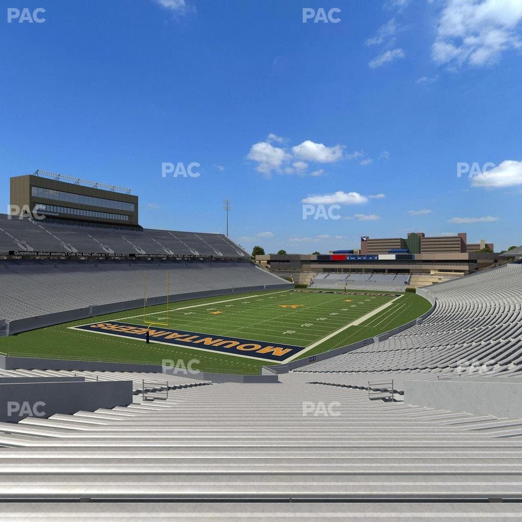 Mountaineer Field at Milan Puskar Stadium - Section 99 Seat View