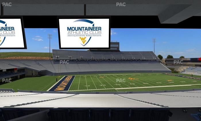 Mountaineer Field at Milan Puskar Stadium - Section Field Box 10 Seat View