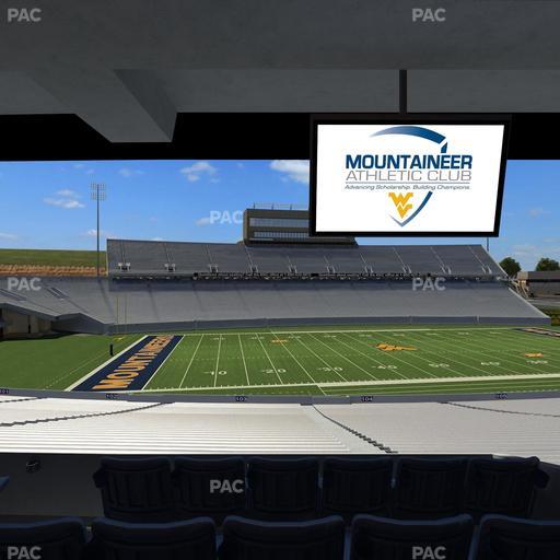 Mountaineer Field at Milan Puskar Stadium - Section Field Box 11 Seat View