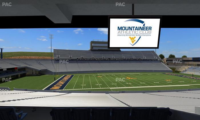 Mountaineer Field at Milan Puskar Stadium - Section Field Box 11 Seat View