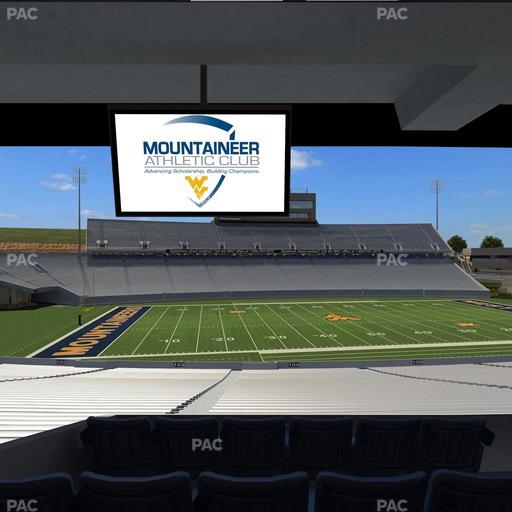 Mountaineer Field at Milan Puskar Stadium - Section Field Box 12 Seat View