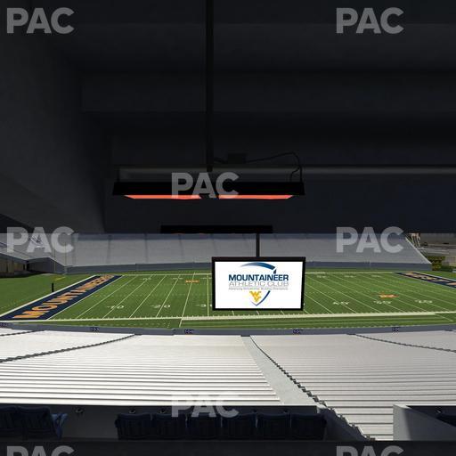 Mountaineer Field at Milan Puskar Stadium - Section Field Box 15 Seat View