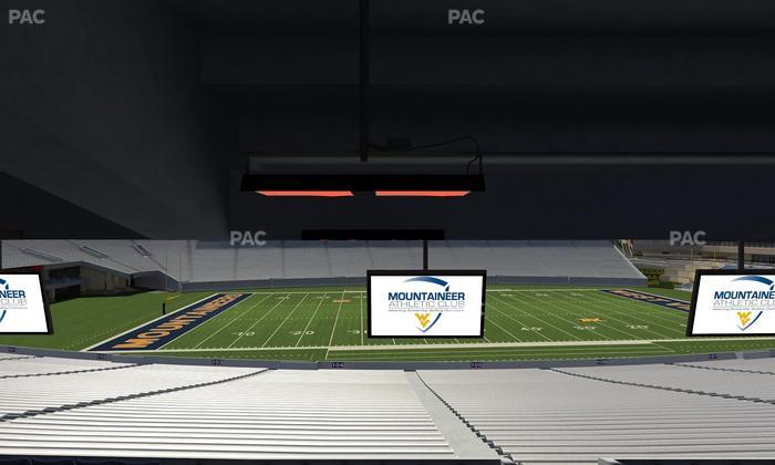Mountaineer Field at Milan Puskar Stadium - Section Field Box 15 Seat View