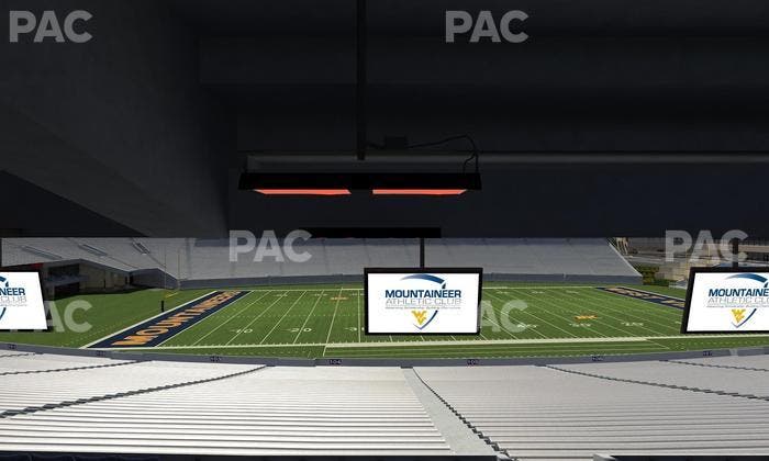 Mountaineer Field at Milan Puskar Stadium - Section Field Box 15 Seat View