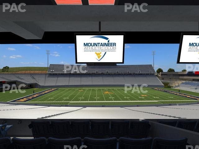 Mountaineer Field at Milan Puskar Stadium - Section Field Box 17 Seat View