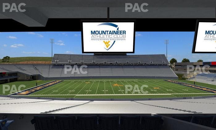 Mountaineer Field at Milan Puskar Stadium - Section Field Box 17 Seat View